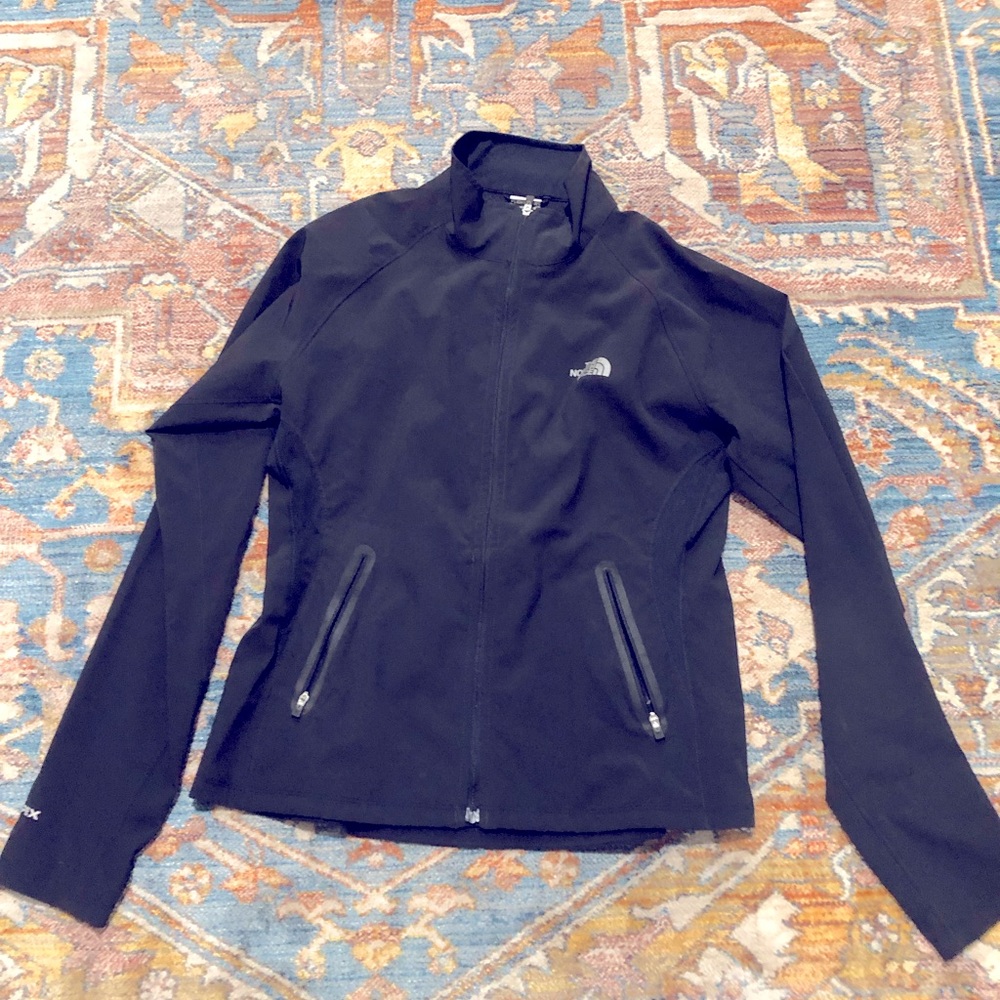 The North Face Flight Series Jacket Womens Medium Black Full Zip Stretchy